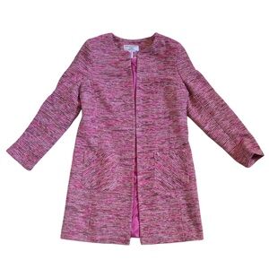 Helene Berman Pink and White Tweed Jacket